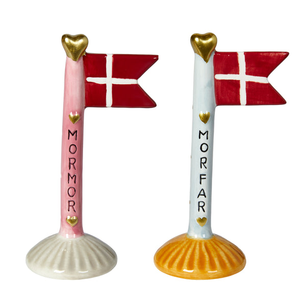 Flag Keramik - Mormor/Morfar