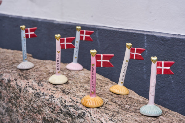 Flag Keramik - Bedstemor