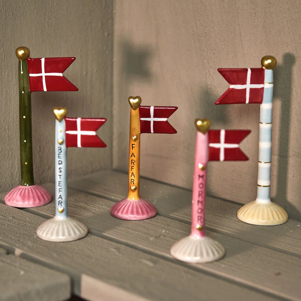 Speedtsberg - Bedstemor/Bedstefar Keramikflag