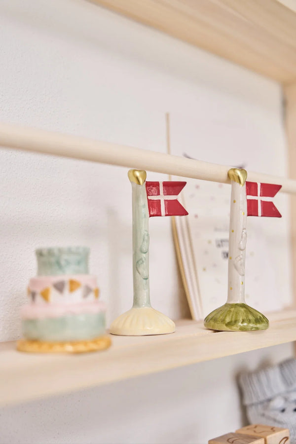 Speedtsberg - Keramikflag Babyfødder