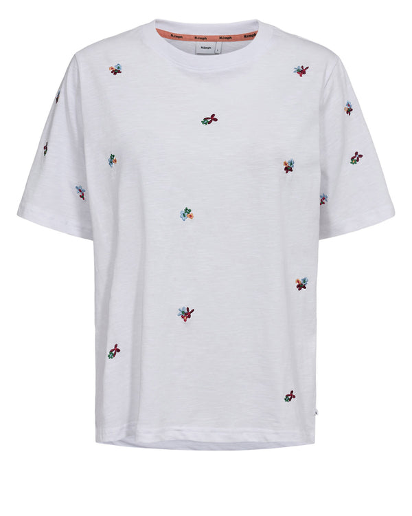 NUELENA T-Shirt hvid – Nümph