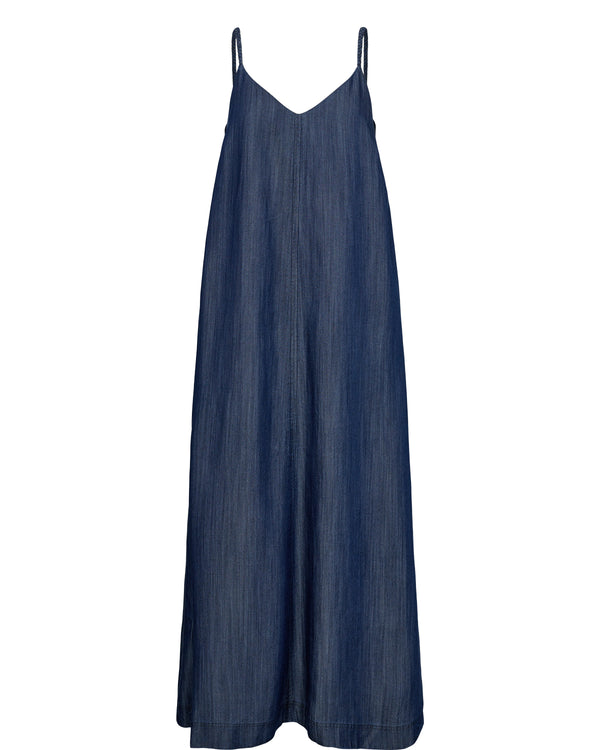 Nümph - NUHERMIONE Denim Kjole - blå