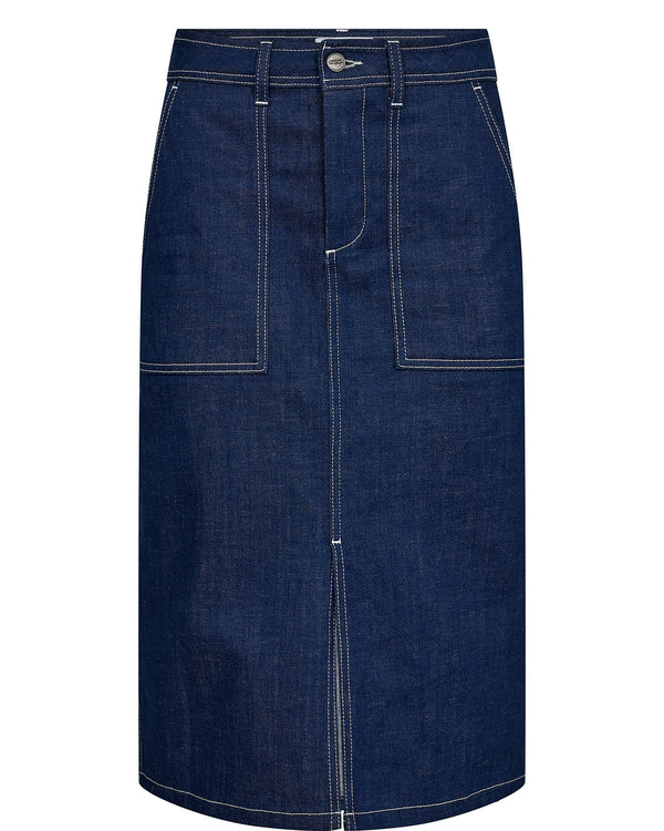 Nümph - NUISSA Denim Skirt - Blå
