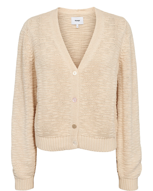Nümph - NUMIRNA Cropped Cardigan - Sand