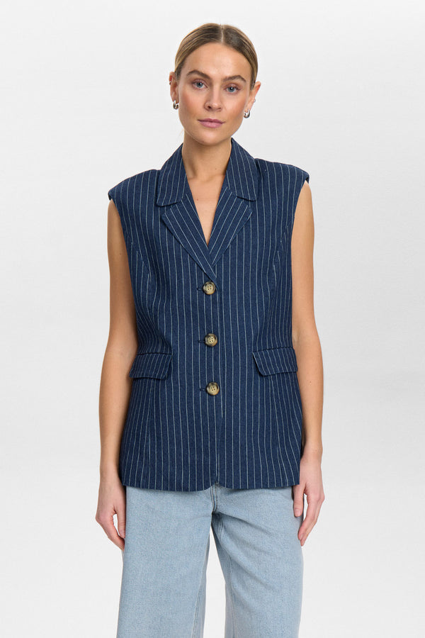 Nümph - NUVIBEKE Vest – Blå