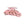 Liebly - Scallop Medium Hårklemme – Powder Pink