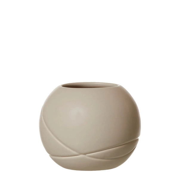Water Flow Vase, lille, Light Brown