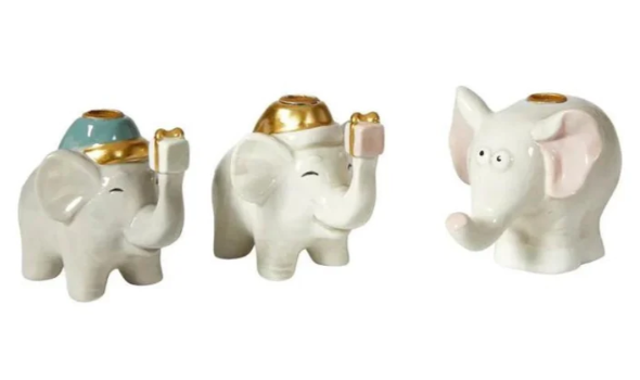 Speedtsberg - Elefant Lysestage - Kertelys