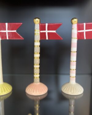 Keramikflag - 3 ass. farver