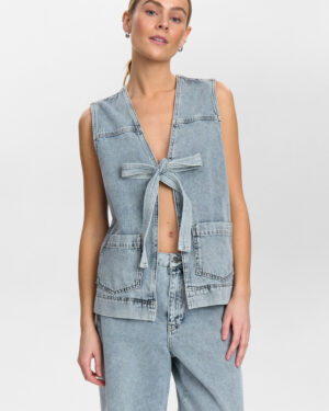 NUBROOKLYN Denim Vest - Nümph