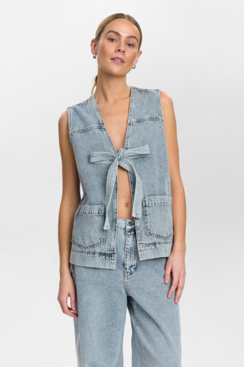 NUBROOKLYN Denim Vest - Nümph