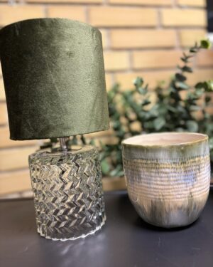 DIDA - Mørkegrøn lampe