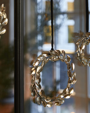 Krans m/blade D10x2cm metal