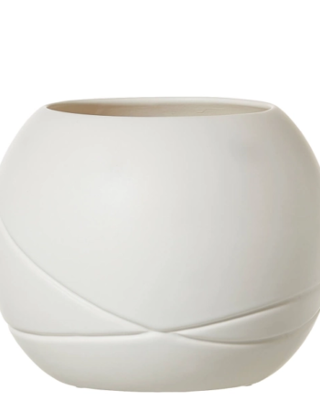 Water Flow Vase, stor, White – Lübech Living