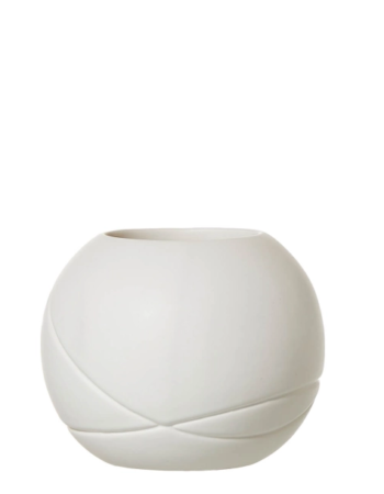 Water Flow Vase, lille, White – Lübech Living